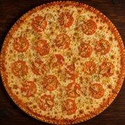 Salgadas: Alho e Óleo - Pizza Grande (Ingredientes: Molho, Mussarela, Tomate, Orégano, Alho)