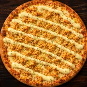 Salgadas: Frango Com Catupiry - Pizza Grande (Ingredientes: Catupiry, Frango, Molho, Mussarela, Orégano)