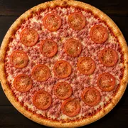 Salgadas: Presunto - Pizza Grande (Ingredientes: Molho, Mussarela, Presunto, Tomate, Orégano)