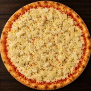 Salgadas: Pizzaiolo - Pizza Grande (Ingredientes: Molho, Mussarela, Palmito, Parmesão, Orégano)