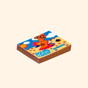 Piteira: Piteira Sadhu - Mega Large Colorida Com Adesivo - 60x51mm51 Piteiras