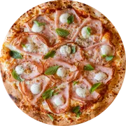 Aves: Light Da Chez - Pizza Pequena (Ingredientes: Molho, Muçarela, Peito De Peru, Muçarela De Búfala, Manjericão)