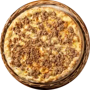 Tradicional: 07. ATUM - Pizza Grande (Ingredientes: Molho de Tomate, Muçarela, Atum, Orégano)