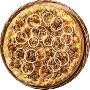 Tradicional: 13. OCEANO - Pizza Grande (Ingredientes: Molho de Tomate, Muçarela, Atum, Cebola, Orégano)
