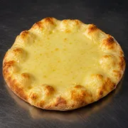 Esfihas salgadas: Esfiha Queijo mussarela - Massa de esfiha com fubá e queijo mussarela
