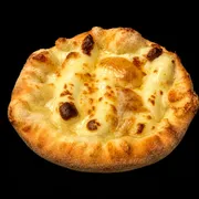 Esfihas salgadas: Esfiha três queijos - mussarela, catupiry e parmesao