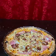 Tradicionais: Lombo - Pizza Grande (Ingredientes: Lombo Canadense, Molho de Tomate Caseiro, Mussarela, Orégano)