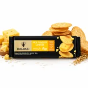 Snacks Saudáveis: Biscoito de Arroz Kalassi Parmesan & Herbs 100g -