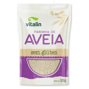 Farinhas e Grãos: Vitalin Farinha de Aveia Sem Glúten 200g -