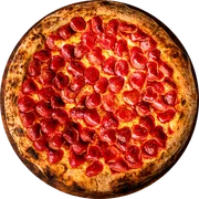 Especiais: Pizza Pepperoni & Hot Honey - Pizza Gigante (Ingredientes: Molho de Tomate, Mussarela, Pepperoni, Hot Honey (Mel Apimentado))