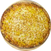 Tradicional: Milho C/ Mussarela - Pizza Pequena (Ingredientes: Cebolinha, Molho de Tomate,  Milho,  Mussarela, Orégano)