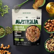 Cereais: Granola Australia Low Carb Sal Marinho 200g -