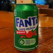 Refrigerante: Fanta Guaraná Zero Açúcar Lata 350ml - Vale a pena experimentar, você vai se apaixonar!