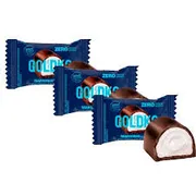 Chocolates|Doces: Marshmallow GOLDKO 11,5g - Bombom de Chocolate 70% Cacau Recheado com Marshamallow.| Zero Açúcares.