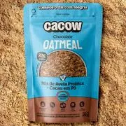 Farinhas e Grãos: Cacow Aveia Proteica 60g - Mix de Aveia Proteica + Cacau em Pó | 14G Proteina