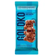 Chocolates|Doces: Barra de Chocolate ao Leite GOLDKO 20g - Chocolate ao Leite