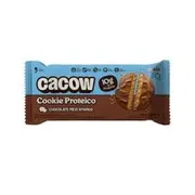 Chocolates|Doces: Cacow Cookie Proteico Chocolate Meio Amargo 40g - 10G Proteina