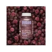 Suplementos: Guday Melatonina - Sabor: Uxa Roxa | 60 unidades