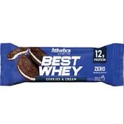 Barras de Proteína: Best Whey Atlhetica Cookies & Cream - 12g Proteína