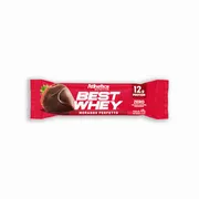 Barras de Proteína: Best Whey Atlhetica Morango - 12g Proteína