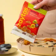 Snacks Saudáveis: Zaytas Protein Pizza 35g - 2,5 Colágeno Verisol| 12g de Proteína| Não contém glúten