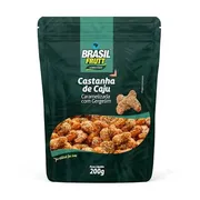 Nuts: Brasil Frutt Castanha de Caju Caramelizada 200g -