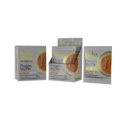 Chocolates|Doces: Briv Protein Waffle|Pós Treino Caramelo 30g - 7g Proteína| Zero Adição de Açúcar| Fontes de Fibras