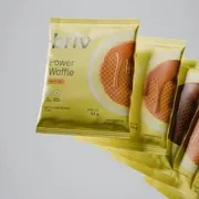 Chocolates|Doces: Briv Protein Waffle|Pré Treino Mel 34g -