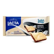 Guloseimas: Barra de Chocolate Diamante Negro com Chocolate Branco - Barra de Chocolate Diamante Negro com Chocolate Branco