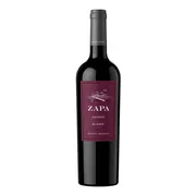 Argentina: Zapa Estate Malbec 750ml - Região: San Martín, Mendoza, Argentina. |Uvas: 100% Malbec. |Teor alcoólico: 13%. |Consumo: 16–18 °C. | Harmonização: Carnes vermelhas, massas e queijos.Envelhecimento: 6 meses em barricas de carvalho.