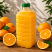 Suco Fruta: Garrafa 1 litro Laranja - Suco da Fruta Laranja Garrafa descartável de 1 litro