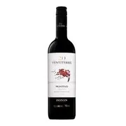 Itália: Ventiterre Valpolicella 750ml - Região: Vêneto, Itália.|Uvas: Corte tradicional com Corvina Veronese, Rondinella e Molinara.|Envelhecimento: Vinho jovem, elaborado para preservar a fruta. Geralmente passa por tanques de aço inoxidável e pode ter breve afinamento antes do engarrafamento, sem longa maturação em madeira.|Consumo: 16 °C a 18 °C.|Teor Alcoólico:12,5%|Harmonização: Massas com molho de tomate, pizzas, risotos, carnes brancas, carnes vermelhas leves, embutidos, cogumelos e queijos de média cura.