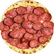 Tradicionais: Calabresa - Pizza Grande (Ingredientes: Molho de Tomate, Mussarela, Calabresa, Orégano)