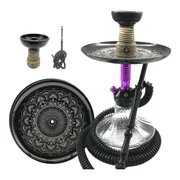 NARGUILE AMAZON: NARGUILE AMAZON SKIN - PRETO C/ ROXO - ACIMA DE 3 UNIDADE SAI R$ 150,00 CADA/// ACIMA 10 UNIDADE R$ 140,00 CADA