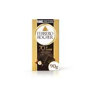Chocolates: Barra de Chocolate Ferrero Rocher 70% Cacau 90g -