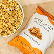 Biscoitos|Doces: Pipoca Mais Pura Caramelo e Flor Sal -