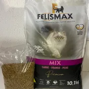 Gatos: Felismax Mix Carne-Frango-Peixe Adulto - 1kg - Ração p/ Gatos