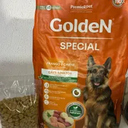 Cães: Golden Special Carne-Frango Adulto- 1kg - Ração p/ Cães