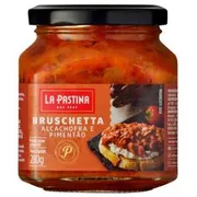 Geleias|Patês: Bruschetta La Pastina Pimentão e Alcachofra 280g -