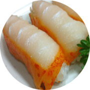 Niguiri: Niguiri haddock Defumado 02 Peças - Niguiri