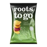 Snacks Saudáveis: Roots ToGo Original Mandioca & Batata Doce 45g -