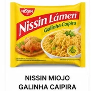 Alimentos: Nissin Miojo Galinha Caipira - Nissin Miojo Galinha Caipira