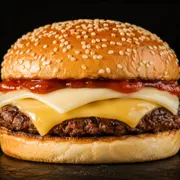 Picanha Pika: Pikanha Simples - Picanha Pika (Ingredientes: Hamburguer de picanha 120g, molho ketchupcheese, Pão Com Gergelim, Queijo Prato Polenghi 2 Fatias)