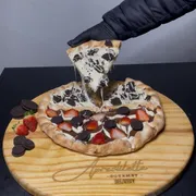 Doces: Oreo - Pizza Familia (Ingredientes: Chocolate branco, OREO)