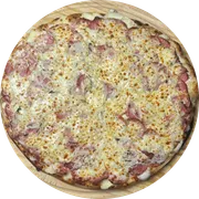 Tradicional: Calabresa Acebolada - Pizza Pequena (Ingredientes:  Cebola, Molho de Tomate,  Mussarela, Orégano)
