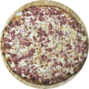 Tradicional: Linguiça De Pernil - Pizza Pequena (Ingredientes: Molho de Tomate,  Linguiça de pernil,  Mussarela,  Orégano)