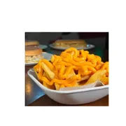 Porções: Batata Frita Grande - com cheddar - Pequena (Ingredientes: )