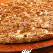 Promocional: cartola - creme de leite, leite condensado, banana e canela.