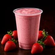 Morango e Açaí Ao Leite: Morango Ao Leite 300ML - Cremoso e Marcante.