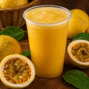 Suco Com Polpa Da Fruta: Suco De Maracujá ( Polpa) 500ml - Frutas ao leite (Ingredientes: )